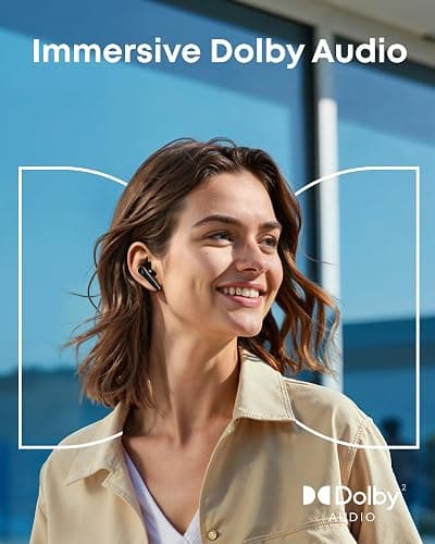 soundcore Liberty 5 by Anker, Noise-Cancelling Wireless Earbuds, 2x Stronger Voice Reduction, Real-Time Adaptive Noise Cancellation, Fast Charging, Dolby Audio, 6-Mic AI Clear Calls, Long Battery Life thumbnail 4