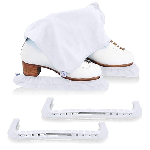 CRS Cross Skate Guards, Soakers and Towel Gift Set - Ice Skating Guards and Soft Skate Blade Covers for Figure Skating or Hockey thumbnail 9