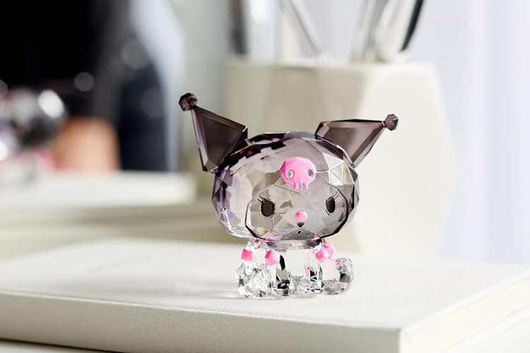 Enesco FACETS Sanrio Kuromi Sitting Miniature Figurine, 1.8 Inch, Multicolor thumbnail 2