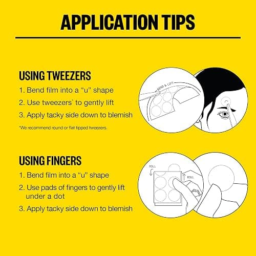 PEACE OUT Acne Day Dot, Sheer Acne Healing Dots, Virtually Invisible Wear, Hydrocolloid Pimple Patches Helps Clear Blemishes Quickly with Encapsulated Salicylic Acid, Retinol & Aloe Vera, 20 dots thumbnail 8