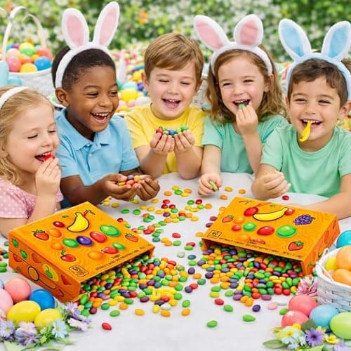 Fruit Shaped Hard Candy Runt Assorted Flavors 4 Theater Box - Chewy & Fruity Orange Banana Strawberry Grape Green Apple - 20 oz Total Easter Candy thumbnail 8
