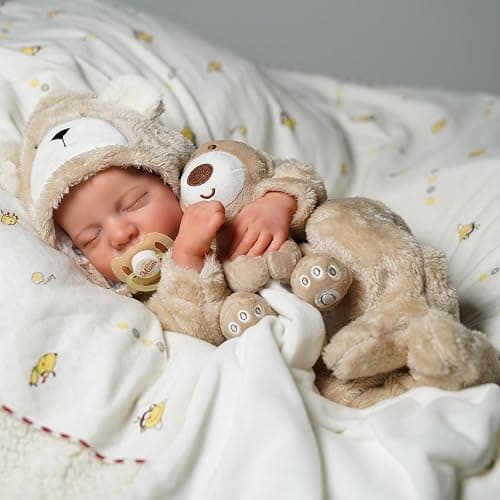 BABESIDE Lifelike Reborn Baby Dolls Boy - 17-Inch Baby Soft Body Realistic-Newborn Baby Doll Silicone Full Body Vinyl Real Life Baby Dolls with Toy Accessories thumbnail 9