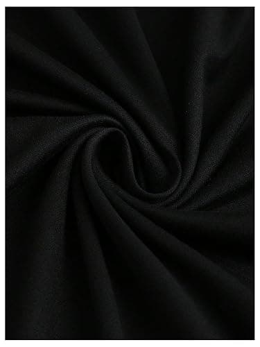 BEAUDRM Women's 2 Pack Fishtail Skirt Elegant Floral Ruched Skinny Bodycon Ruffle Long Skirts thumbnail 5