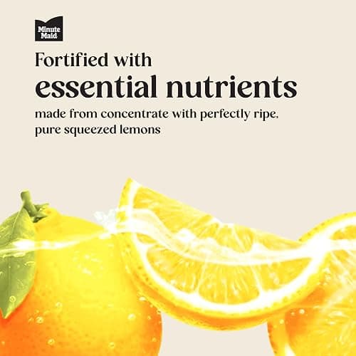 Minute Maid Lemonade, 12 Oz, Pack Of 12 thumbnail 4