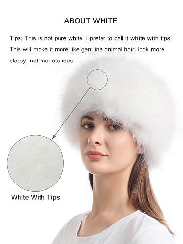 sy soul young Women's Winter Faux Fur Cossak Russian Style Hat Warm Cap thumbnail 6