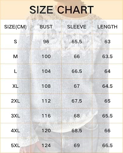 Scapodo Women's Oversized Sweater Vintage Striped Crewneck Top Soft Acrylic Long Sleeve Casual Pullover for Vacation thumbnail 7