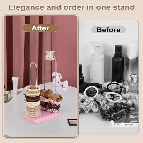 2-Tier Hair Tie Organizers(Pink) thumbnail 4