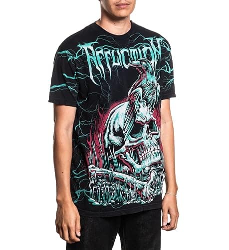 Affliction Men's Core T-Shirt, Short Sleeve, Graphic Print Design T-Shirts thumbnail 7