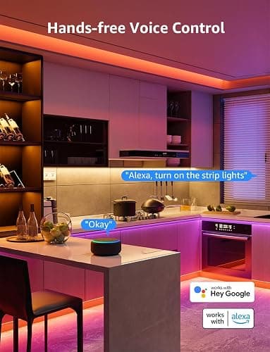 Lepro SE1 AI Smart LED Strip Lights - 16.4ft RGB Color Changing Light Strips with APP Control, AI Generated Lighting, Music Sync, 2.4GHz Wi-Fi & Bluetooth LED Lights for Home Decor (No Remote) thumbnail 5