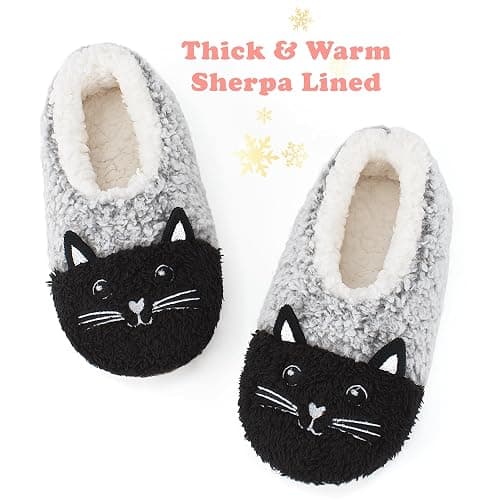 Cute Animal Slippers - Cat thumbnail 4