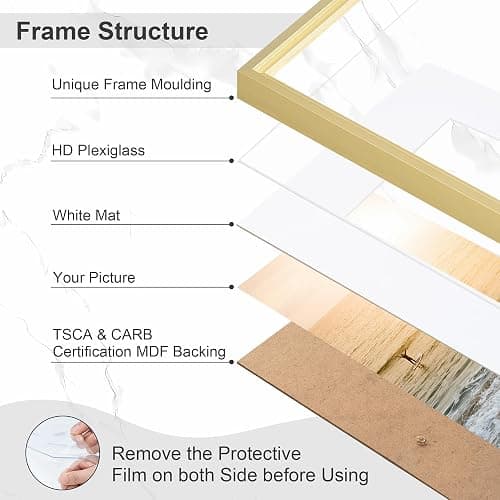 12x16 Metal Picture Frame 3 pack thumbnail 5