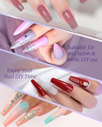 mlogiroa Mini UV Light for Nails with 2 Timer Settings | LCD Display, 20s/60s Timers, Handheld, Portable, 3W, 180mAh, 395-405nm UV Light, Suitable for Travel, Home, DIY, Salon thumbnail 7