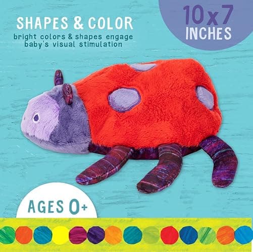 Kids Preferred World of Eric Carle Ladybug Stuffed Animal Plush thumbnail 3