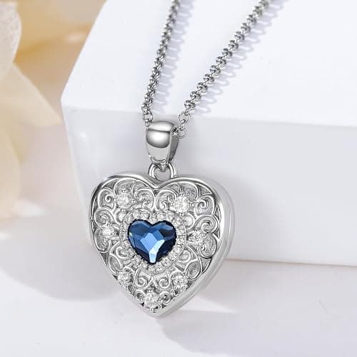 Locket Necklace 925 Sterling Silver thumbnail 4