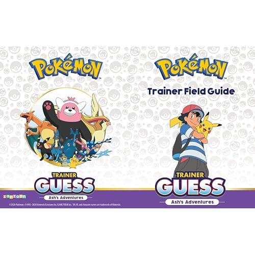 Pokemon Trainer Guess - Ash Adventures - Electronic Guessing Game, Collect 150 Pokemon, Field Guide, Talk to Your Light & Sound Poke Ball, Kids 6+ Brown Box Packaging thumbnail 4