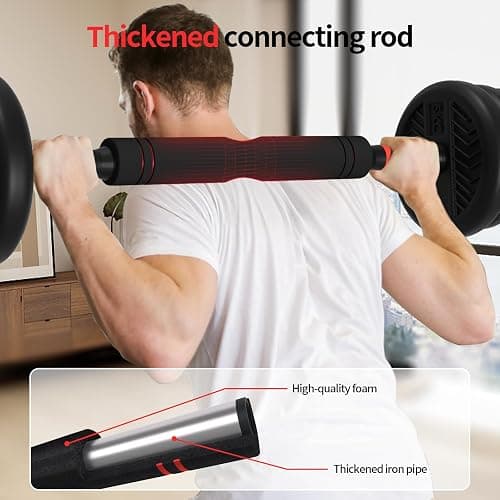 Adjustable Dumbbell, 20/30/40/60/80lbs Dumbbells Set, 4-in-1 Free Weights for Women/Men Workout Equipment Used as Barbell/Kettlebells/Push up Stand for Home Gym thumbnail 6