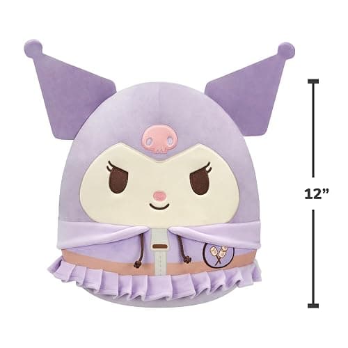 Squishmallows Original Sanrio 12in Cute Camping Kuromi – Official Jazwares Plush (Medium-Sized) thumbnail 3