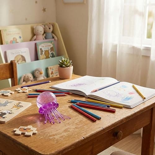 Jellyfish Squeeze Toys, Drop Malt Sugar Balls Relieve Stress, Sensory Toy with a Super Solid Squish for Adult, Squishy Ultra Squishy and Moldable Slow Rise thumbnail 5