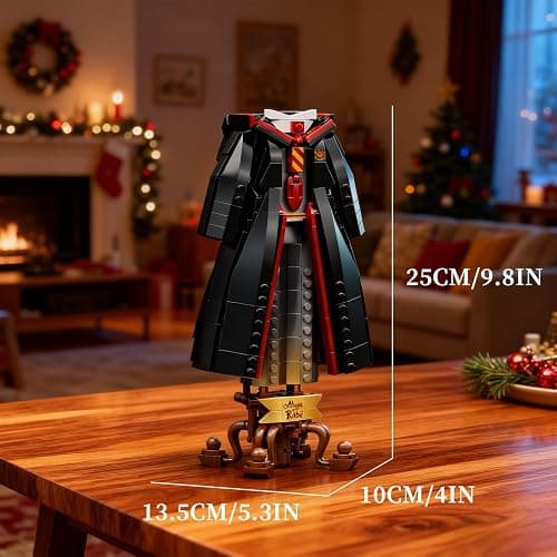 GHQYTPR Magic Robe Building Block Set 661 Pcs Magical Wizard Academy Cloak Model Kit for Adults & Teens thumbnail 3