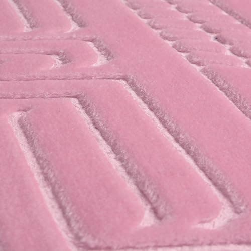 YAZEIN Muslim Prayer Rug with Tasbih Prayer Beads, Soft Large Prayer Matt Islam, Padded Islamic Prayer Mat Thick for Men and Women, Janamaz, Sajadah (31.5" x 47.2", Pink) thumbnail 9