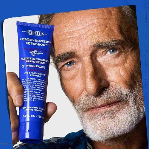 Kiehl's Ultimate Brushless Shave Cream with Menthol White Eagle, for All Skin Types, with Menthol & Camphor, Instant Refreshing & Cooling Effect, Minimizes Irritation, Primes Skin for Close Shave thumbnail 7