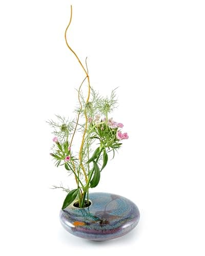 Ceramic Ikebana Flower Vase - Image 1