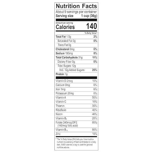 Post Fruity PEBBLES Cereal, Fruity Kids Cereal, Gluten Free Rice Cereal for Kids, 11 OZ Cereal Box (Pack of 3) thumbnail 2
