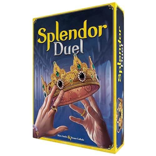 Splendor Duel Board Game - Two-Player Strategy Game for Intense Gem Collecting Battles - Fun Family Game for Kids and Adults, Ages 10+, 2 Players, 30 Minute Playtime, Made by Space Cowboys thumbnail 11
