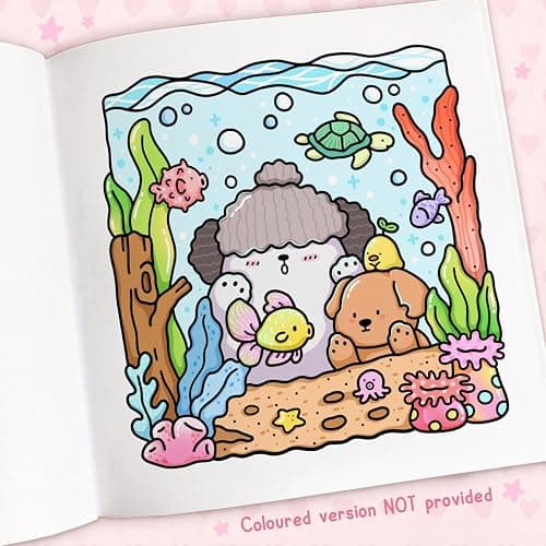 Cozy Cuties: A Cute and Comfy Colouring Book for All Ages (Coco Wyo) thumbnail 2