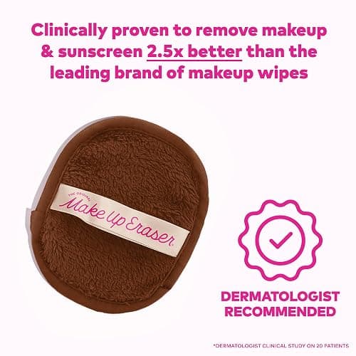 The Original MakeUp Eraser, 7-Day Set, Erase All Makeup with Just Water, Including Waterproof Mascara, Eyeliner, Foundation, Lipstick, Sunscreen, and More! 7ct thumbnail 2
