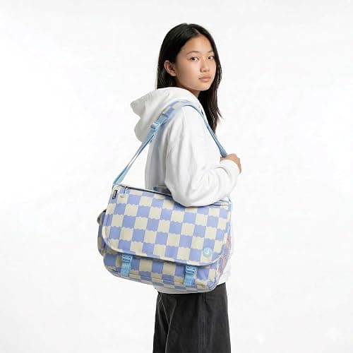 J World New York Thomas Laptop Messenger Bag for Women & Men. Kids Computer Bookbag thumbnail 2