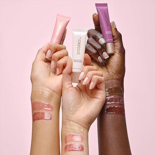 Biossance Pro-Peptide Lip Perfector – Triple-Treat Vegan Lip Balm – Deeply Hydrating with Pro-Peptides & Hyaluronic Acid – Enhances Natural Lip Color – Silky, Glossy Finish thumbnail 8