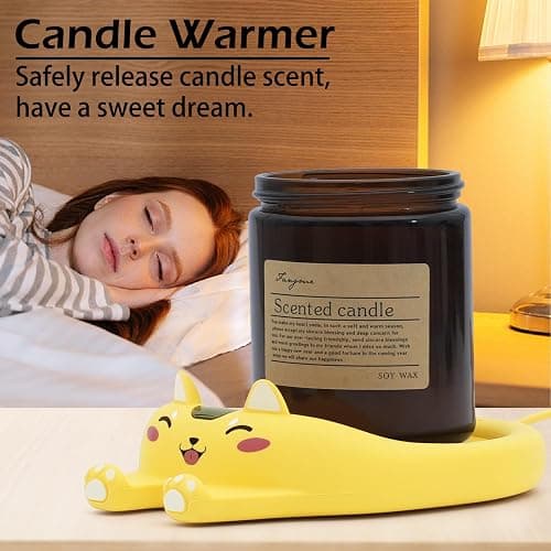 PUSEE Mug Warmer,Coffee Warmer for Desk Candle Warmer Auto Shut Off,Coffee Cup Warmer with 3 Temp Settings,Electric Beverage Warmer Plate for Coffee,Tea,Water Milk and Cocoa(Not Include Cup) thumbnail 4
