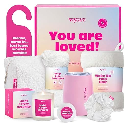 Self Care Gift Box for Women - Perfect Birthday Spa Gift Baskets for Women - Best Friend Birthday Box Care Package - Get Well Soon Womens Gift Set - Advent Calendar Alternative - Image 1