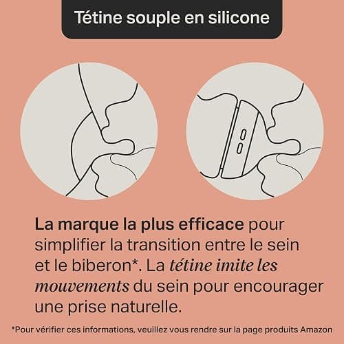 Tommee Tippee Starter Set Natural Start per neonati, 150 ml e 260 ml, biberon anti-colica con tettarella a flusso lento, tettarelle a flusso lento e medio per un attacco naturale, autosterilizzante thumbnail 7