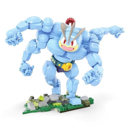 MEGA Pokémon Building Toys Set Machamp with 401 Pieces, Articulated and Poseable with Motion, 6+ Inches Tall, for Kids thumbnail 5
