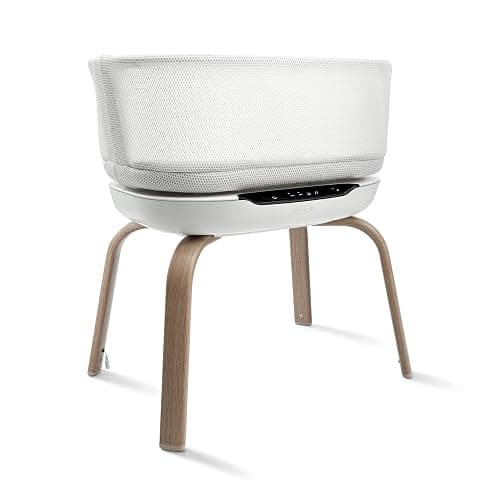 Graco SmartSense Soothing Baby Bassinet | SmartSense Soothing Bassinet, Detects & Responds to Cries, Gentle Rocking Motion, Newborn to 6 Months, Safe Sleep Environment - Image 1
