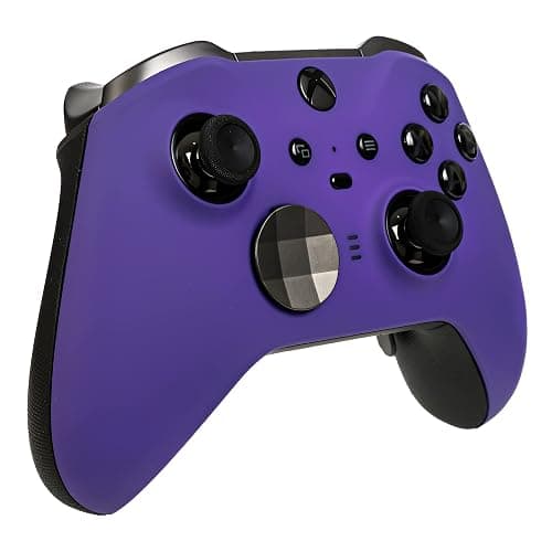 Xbox Elite Series 2 Custom Soft Touch Controller - Soft Touch Feel, Added Grip, Vibrant Purple Color - Compatible with Xbox One, Series X|S thumbnail 2