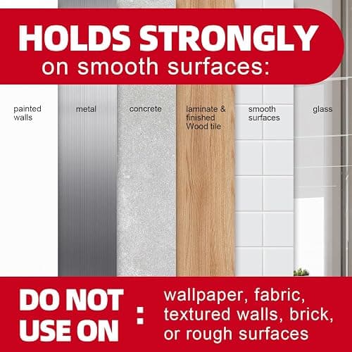 Sinfuo Double Sided Foam Tape Heavy Duty, Removable Damage Free Adhesive Tape, Residue Free Tape Picture Hanging Adhesive Strips Suitable for Indoor and Outdoor Installation Home Office(1.57" x 22Ft) - 1.57in x 22ft thumbnail 7