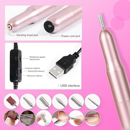 Acrylic Nail Kit with Drill & U V Light - Complete Starter Set for Beginners With Everything thumbnail 5