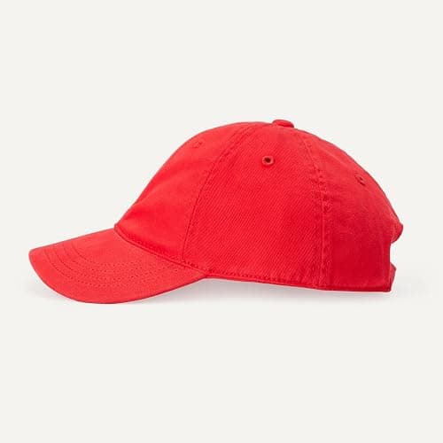 Amazon Essentials Unisex Kids' Breathable Washed Cotton Adjustable Baseball Cap thumbnail 4