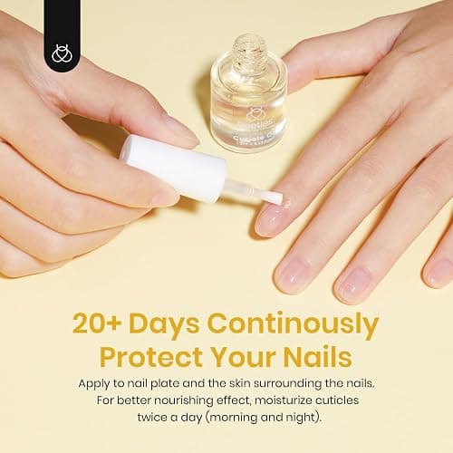 Beetles 7.5ml Cuticle Oil Nail Oil Cuticle Care for Nail, Damaged Cuticles, Stronger Nails Spa and Hand Manicure Essentials for Repaired Thin Nails DIY Home for Women thumbnail 4