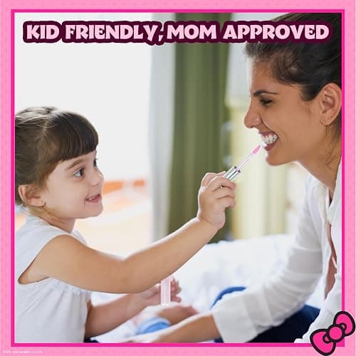 Hello Kitty 5 Pc Plant Based, Moisturizing Lip Gloss Makeup Set for Girls Kids Toddlers, Perfect for Parties Sleepovers Makeovers Birthday Gift for Girls 3 Yrs+ by Townley Girl thumbnail 3