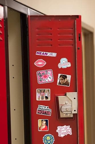 Mean Girls 50ct Vinyl Large Deluxe Stickers Variety Pack – Die Cut Decals for Laptop, Water Bottle, Scrapbooking, Tablet, Indoor/Outdoor thumbnail 6