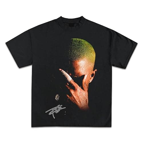 Guzado Rapper Graphic T-Shirt Rap Tee Concert Merch Album Cover Shirt for Men Women - F4 - Cotton - Image 1