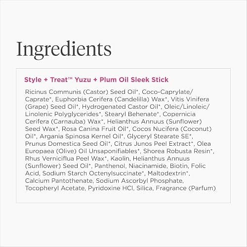 Briogeo Style + Treat Yuzu + Plum Oil Sleek Stick, Vegan Wax Hair Stick, Non-Greasy, Travel-Friendly, Tames Flyaways, Styling Stick for All Hair Types, Vegan, Cruelty-Free, 0.5 oz thumbnail 10