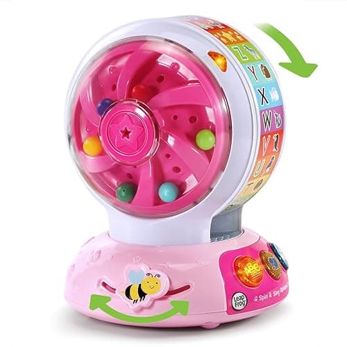 LeapFrog Spin and Sing Alphabet Zoo, Pink - Pink thumbnail 2