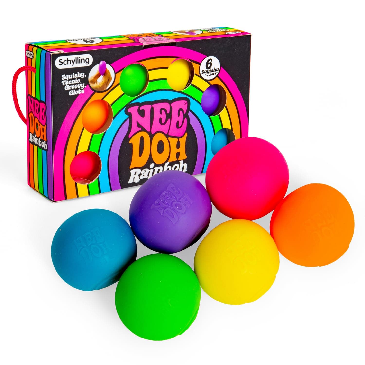 Schylling Nee-Doh Rainboh Teenie - Image 1