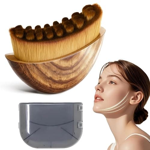Lymphatic Contour Face Brush, Lymphatic Drainage Brush for Face, Chin & Neck. Features a Newly Upgraded Ergonomic Design for Precise Skin Fit, Suitable for All Skin Types - Image 1