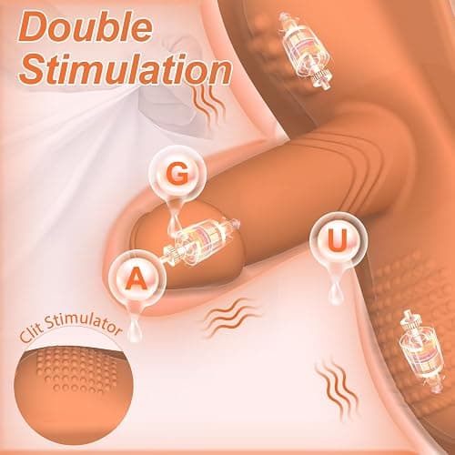 Women Sex Toys Sit and Ride Vibrators Dildo with 10 +10 Vibrating Modes, REYHKINO Remote Control Vibrator Clit Anal G Spot Double Stimulator, Monster Dildo Adult Sex Toy Games for Women Men Couples thumbnail 3